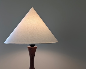 Conical Lamp Shade | Cone Lamp Shade | Coolie Shade | 1930s Lamp Shade | Small Lamp Shade | Designer Lamp Shade | Tapered Lamp Shade