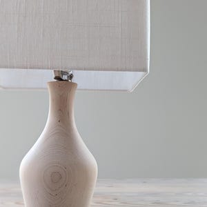 Handmade Square Linen Lamp Shade: White Spider Hardware, 9x9x9