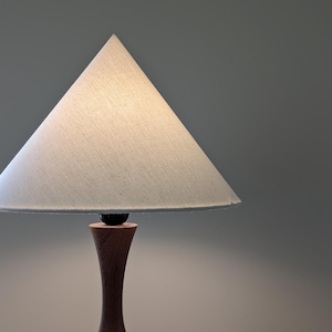 Cone Lamp Shade: Tapered Conical Lampshade for Contemporary or Vintage Lamps