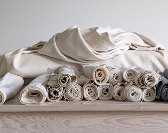 CUSTOM ORDER FOR C. - 11" Top Diameter x 12" Bottom Diameter x 9" High Shade in True White Textured Linen