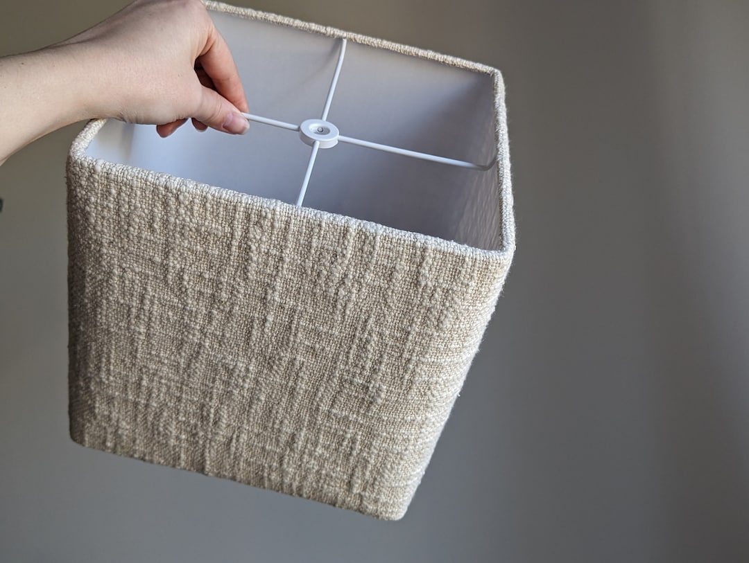 Square Lamp Shade 9x9x9 Custom Square Lamp Shade Cube Lamp Shade