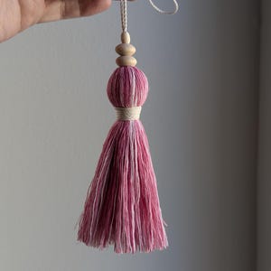 Unicorn Tail Tassels: Rainbow Decor for Girl's Room