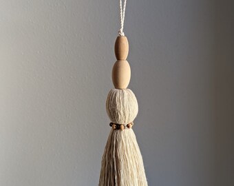 Door Tassel #113 | Decorative Tassel | Cotton Tassel | Natural Tassels | Jute Tassel | Door Knob Hanger | Tassel Purse Charm