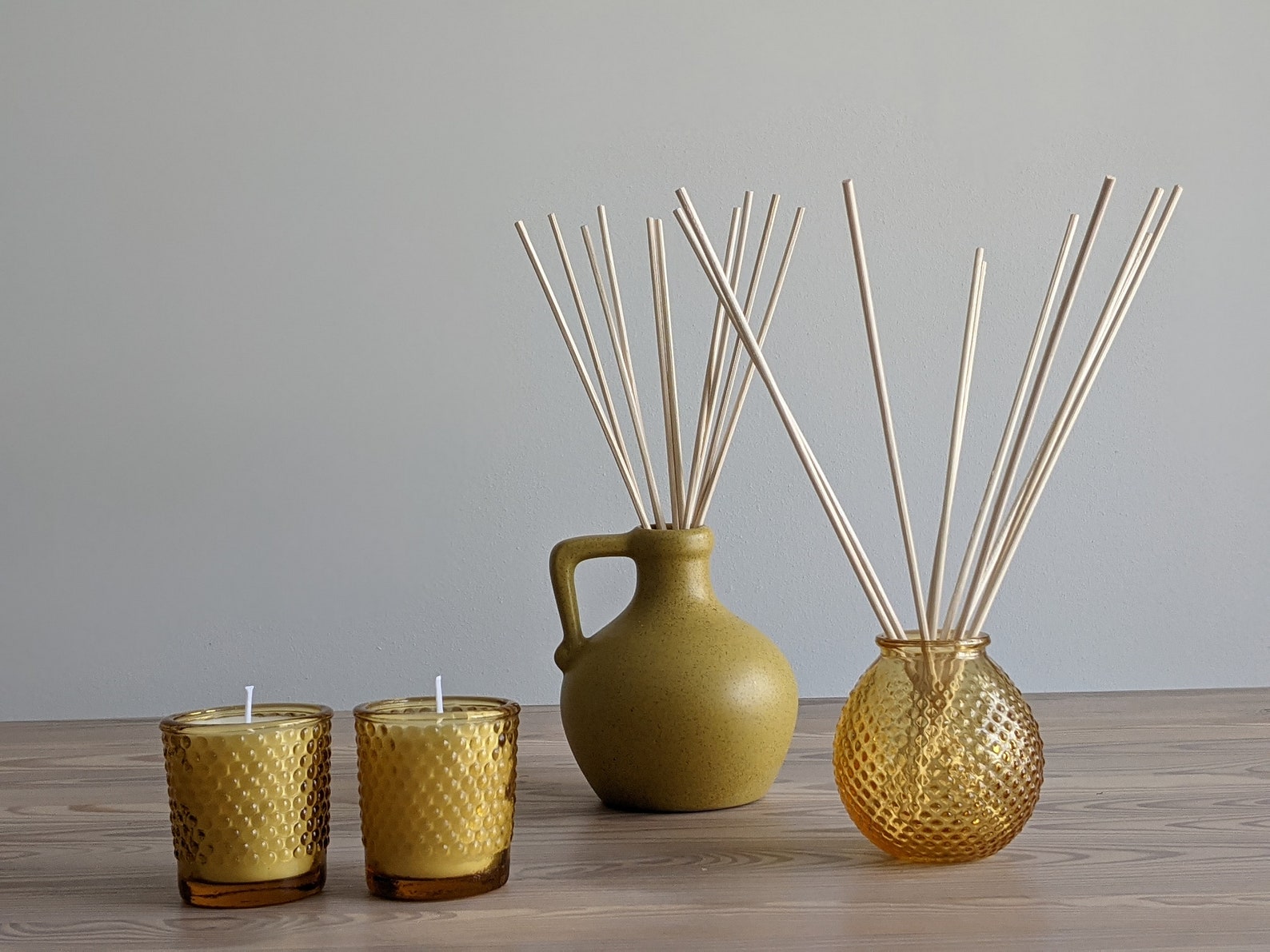 Vintage Yellow Jug Reed Diffuser Home Fragrance Diffuser - Etsy.de