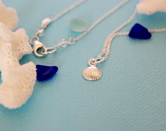 Shell Necklace- Sterling Silver- Sea-Inspired Jewelry