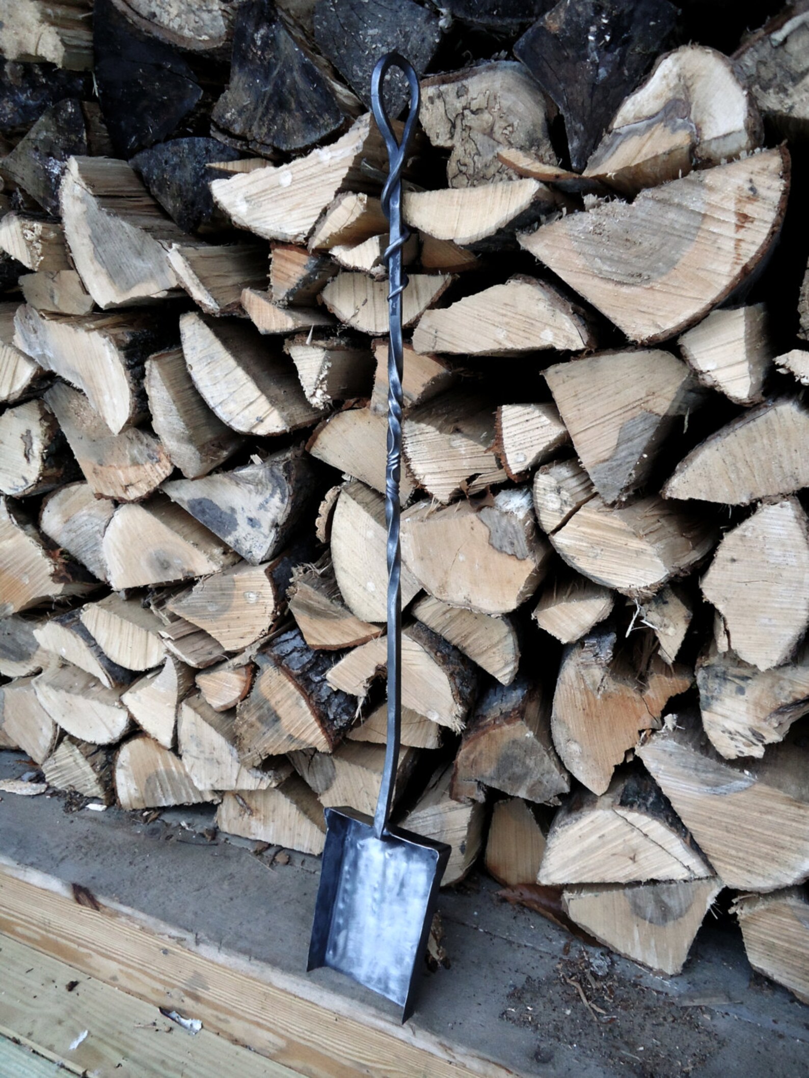Fireplace Shovel Steel Fire Shovel wood stove ash Etsy