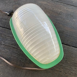 Vintage Mid Century Industrial Holophane Haut Lamp Desk Lamp Light Lighting
