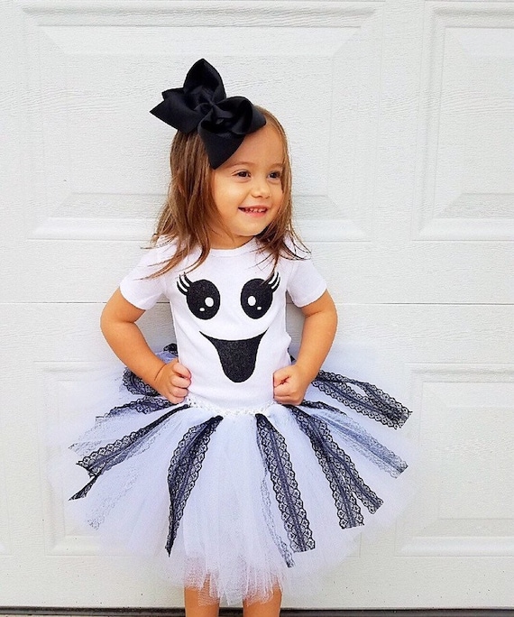 Ghost Girl Baby Costume Black & White Ghost Girl Baby Costume Black & White