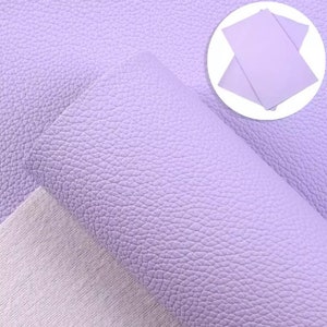 Purple faux leather, Purple leather sheet, Faux leather sheets, Hair bow material, Jewelry making, Synthetic leather