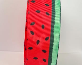 Watermelon Grosgrain Ribbon: Summer Party Decor, Crafting Ribbon