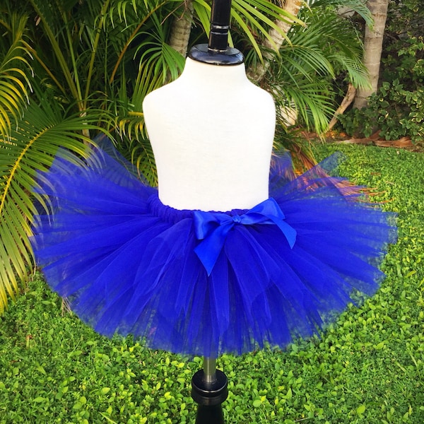 Royal blue tutu, full tutu skirt, newborn photo prop, cake smash tutu, birthday tutu, best selling items, baby girl tutu, toddler tutu