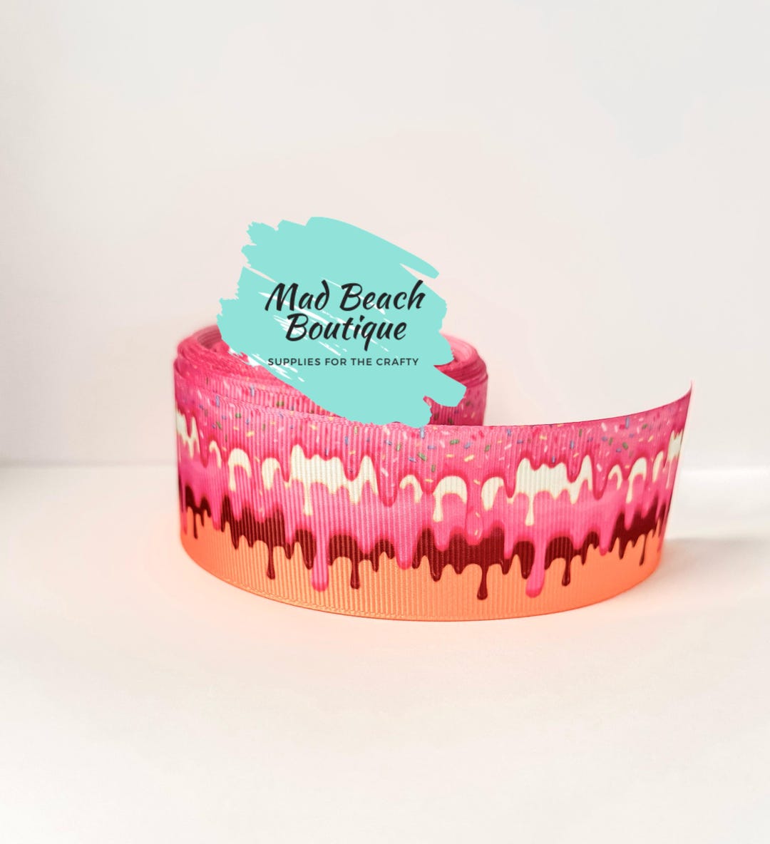 Sprinkle Ribon Ice Cream Grosgrain Ribbon: Sprinkles, 1.5 Inch Wide, Party Decor - Etsy
