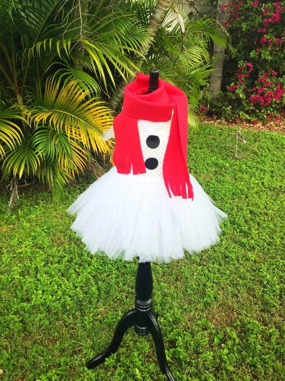 snowman tutu outfit