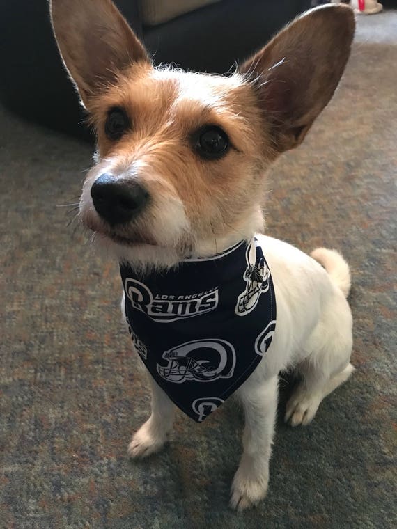 Los Angeles Rams Dog Bandana | Etsy