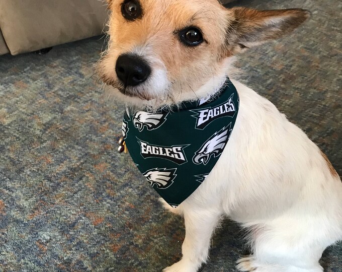 Philadelphia Eagles Dog Bandana Etsy