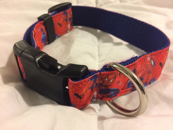 spiderman dog collar
