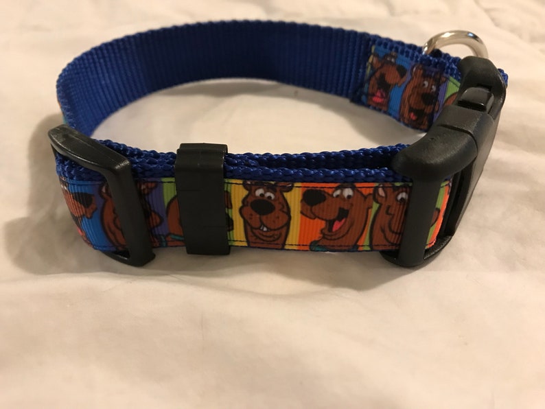 Scooby doo dog collar Etsy
