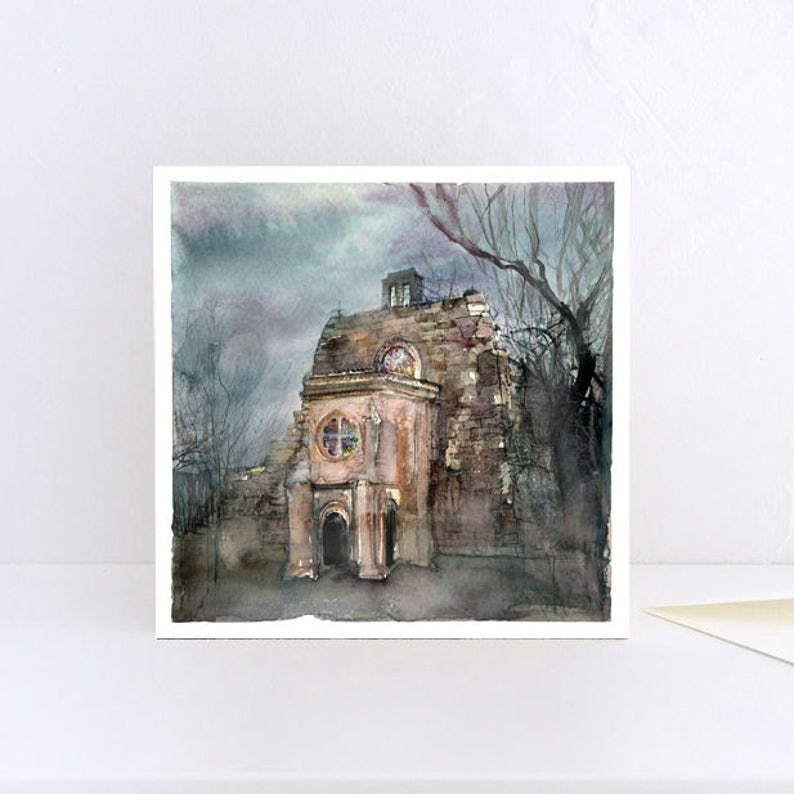 Rosslyn Chapel Rosslyn Greeting Card Scotland
