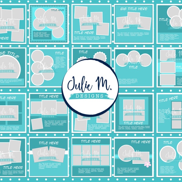 Big Template Pack - 20 Layouts