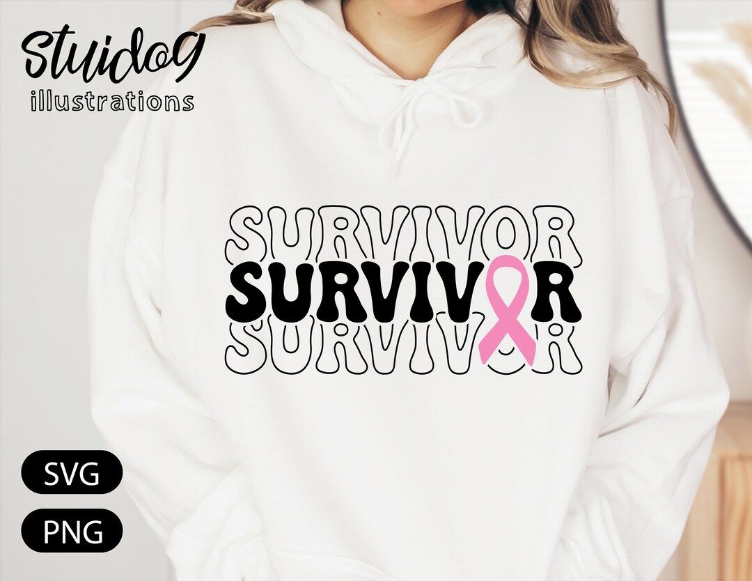 Cancer Survivor Svg Breast Cancer Svg Png Download Awareness Shirt Svg