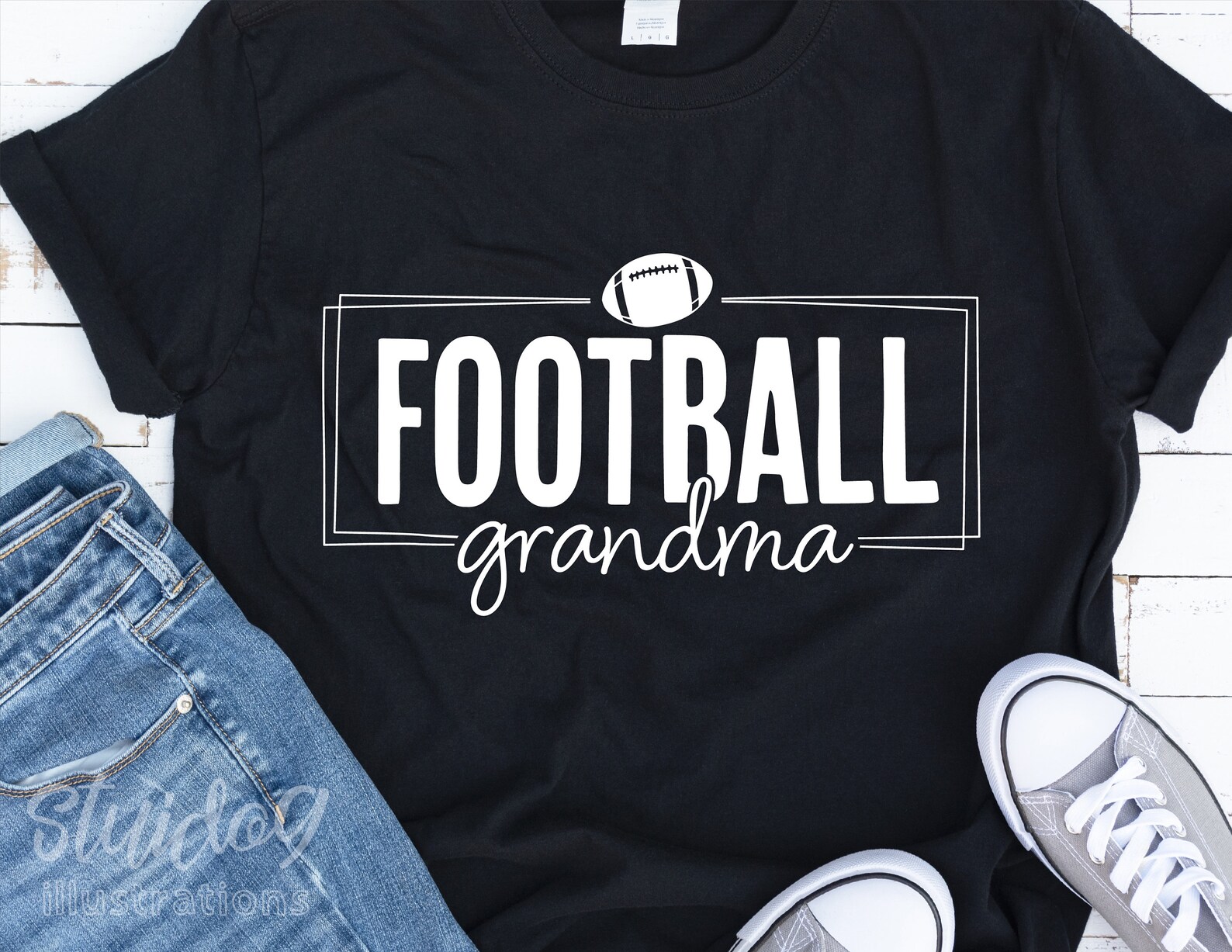Football Grandma Svg Football Shirt Svg Football Svg Etsy