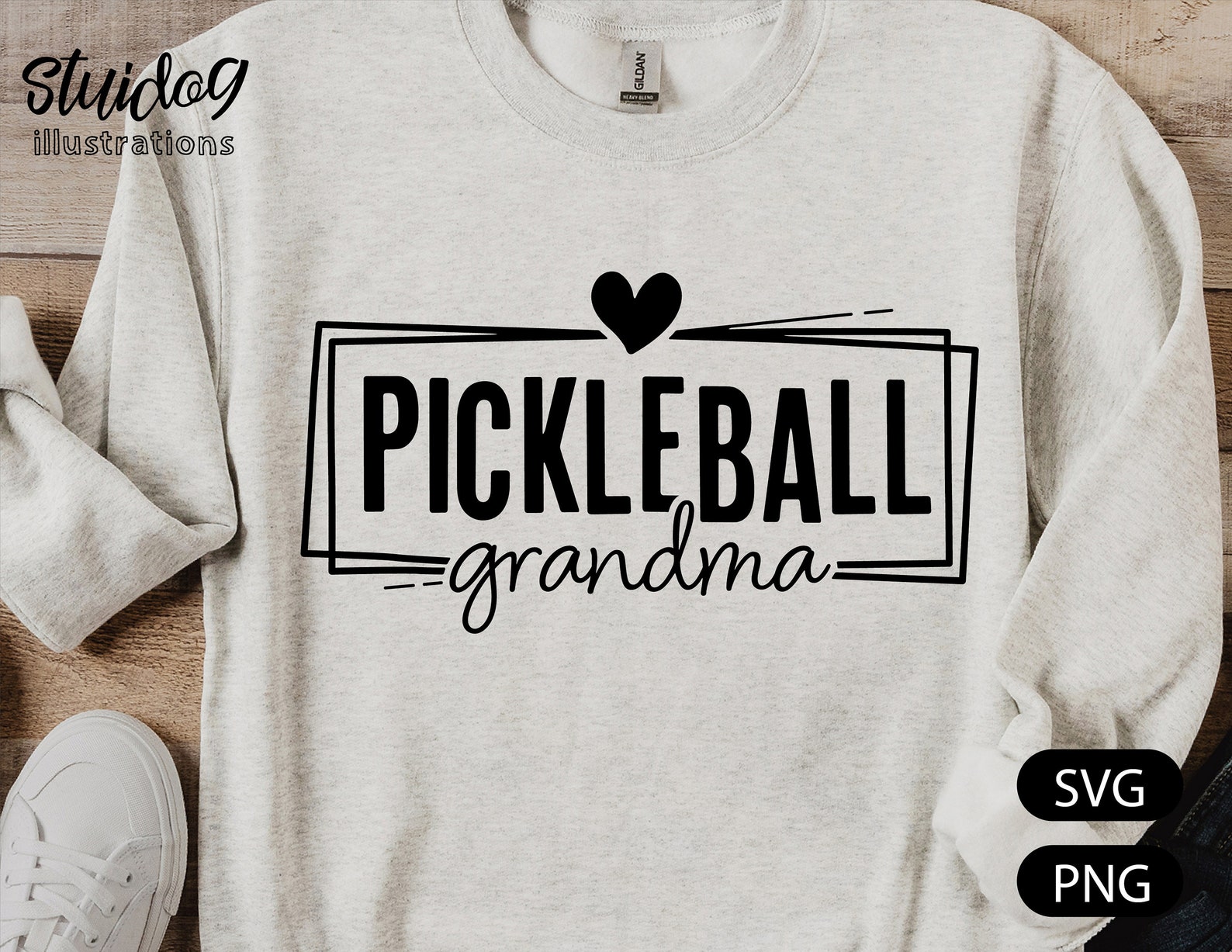 Pickleball Grandma Svg Pickle Ball Grandma Shirt Svg Etsy