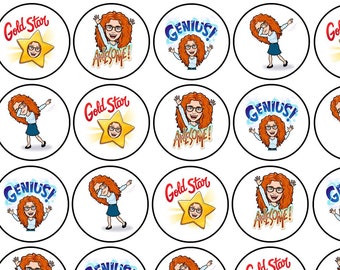 Teacher stickers, Custom Stickers, Avatar Stickers, Grading Stickers, Cool Stickers, Teacher, Party Stickers, Funny Stickers, Teacher Gifts