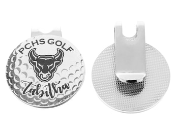 Team Golf Gifts, High school golf, golf team gifts, golf ball marker, golfing gifts