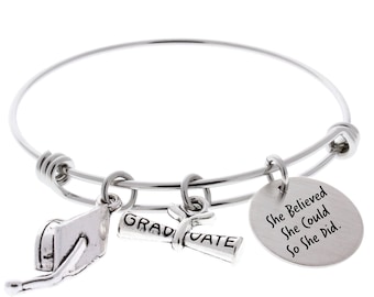 Graduation Gift, Graduation gifts, College Graduation, Graduation, High School, graduate gift, She believed she, could so she did