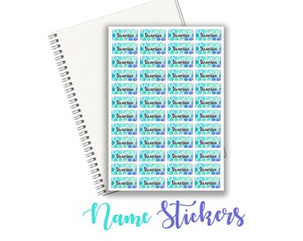 School labels, daycare labels, preschool labels, name stickers, name labels, school supplies, daycare stickers, stickers, kids stickers