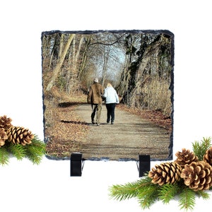 Photo on slate, memorial photo gift, in loving memory of, remembrance gift, sympathy gift, photo memorial, personalized memorial photo