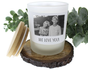 Personalized photo candle, picture candles, personalized candles, custom candles, photo candles, couples gifts, gifts for mom, gifts for dad