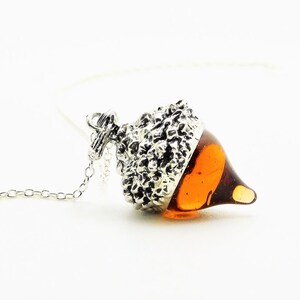 Acorn Necklace, Acorn Jewelry, Autumn Fall Jewelry, Nature, Squirrel, Acorns, Valentines Day Gift, Gifts for Her, Tree Necklace,