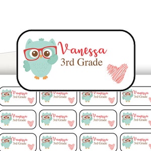 School labels, daycare labels, preschool labels, name stickers, name labels, school supplies, daycare stickers, stickers, kids stickers