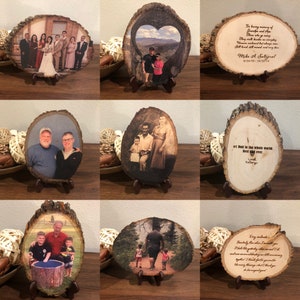 Wood photos, photos on wood, memorial gifts, memorial keepsakes, sympathy gifts, bereavement gifts, remembrance gifts, pet memorial image 4
