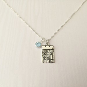 Calculator Necklace, Scientific Calculator Necklace, Gift for Accountant, Gift for Mathemetician, Gift for Teacher, Math Lover Gift