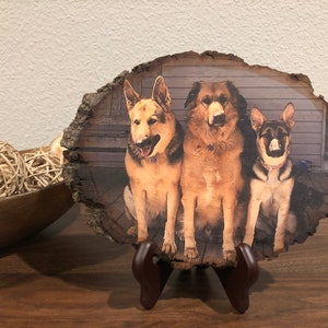 Wood photos, photos on wood, memorial gifts, memorial keepsakes, sympathy gifts, bereavement gifts, remembrance gifts, pet memorial image 2