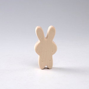 Wooden Toys - Forest Animals - Eco Friendly - Toy Rabbit - Wood Toys - Rabbit Wood - Wooden Bunny - Wooden Animals - Handmade - Waldorf Toys