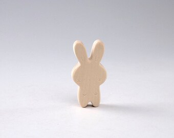 Wooden Toys - Forest Animals - Eco Friendly - Toy Rabbit - Wood Toys - Rabbit Wood - Wooden Bunny - Wooden Animals - Handmade - Waldorf Toys