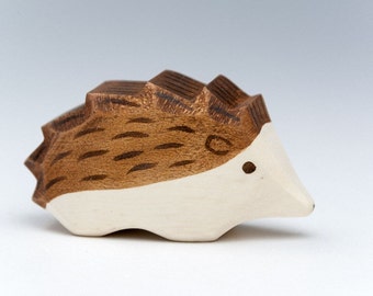 Wooden toy Hedgehog - Wooden Hedgehogs - Waldorf Toys - Toy Nature - Hedgehog Toy - Wooden Animals - Natural Toy - Cute Animals - Wood