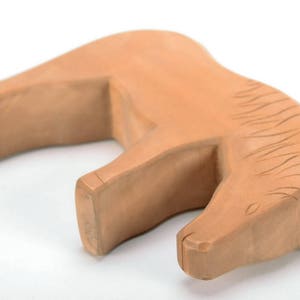 Wooden Toy - Horse Toy - Waldorf Animals - Horse Wood - Wood Animal - Wooden Figure - Handmade Wood - Eco Toy - Carved Wood - Dadakacraft