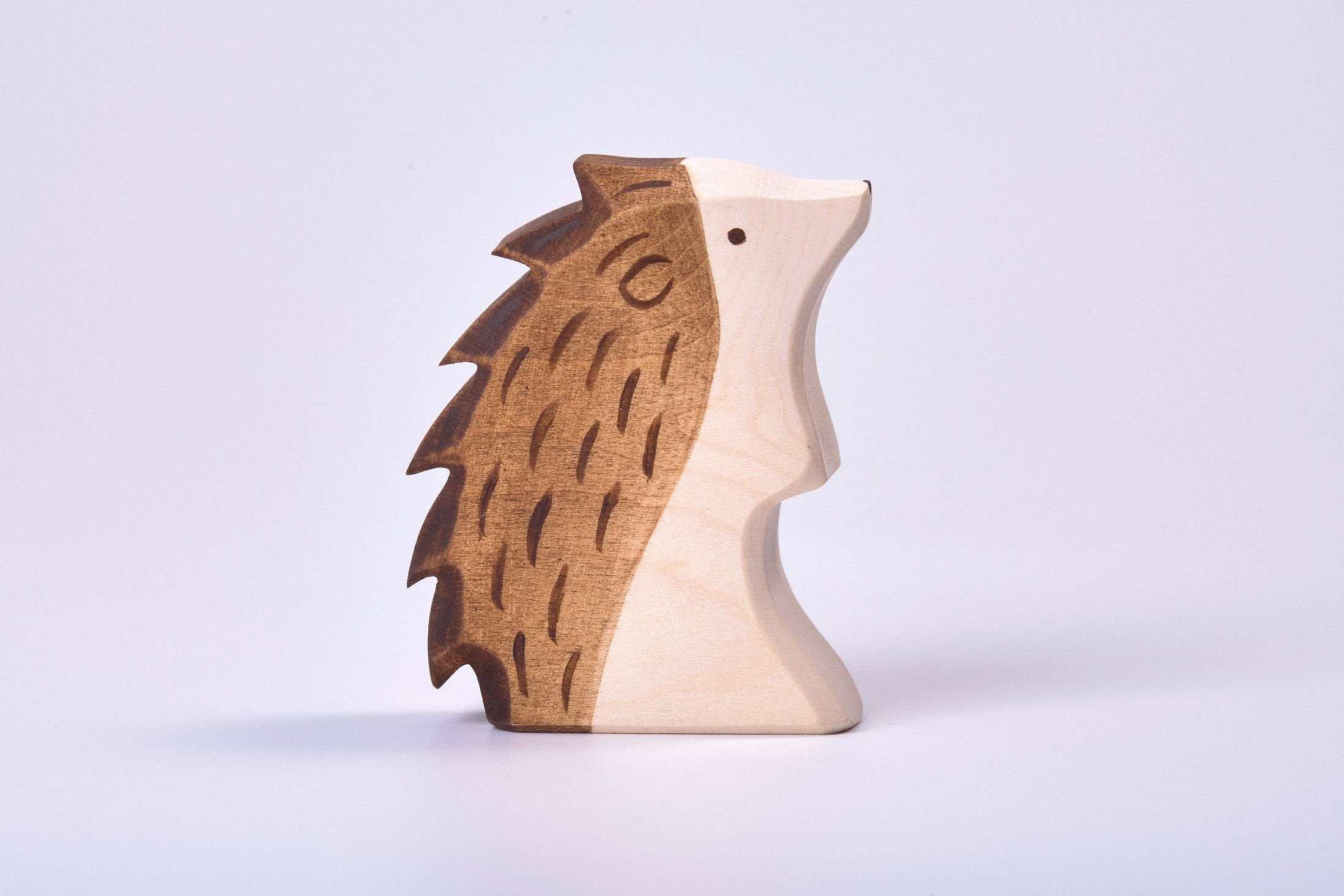 Hedgehog Wooden Toy Wooden Hedgehogs Woodland Gift Etsy