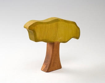 Waldorf Tree Toy - Wooden Figurines - Kids Toys - Traditional Toys - DadakaCraft - Natural - Eco Figurine - Tree - Wooden Tree - Tree Wood
