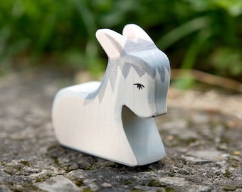 Wood Animal - Wooden figure - Wooden toys - Wooden Donkey - Animal Toy - Donkey - Wood Toy - Wooden Animals - Natural Wood Toy - Dadakacraft
