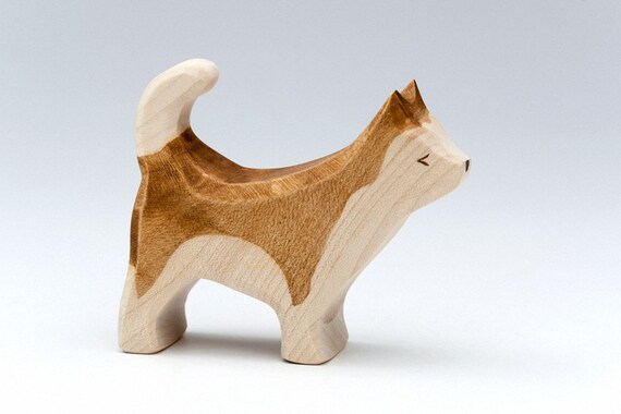 wood animal figures