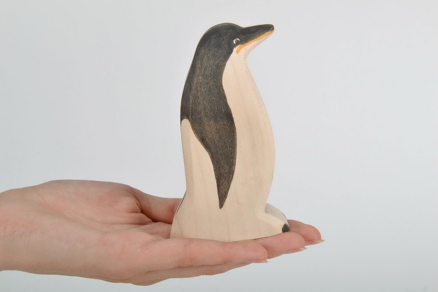 Wooden hotsell penguin toy