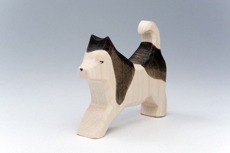 Wooden Dog Toy Wooden Dog Wood Animals Kids Toys Baby Etsy