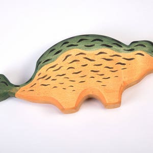 Dinosaur Toy - Wooden Dinosaur - Dino Toy - Wooden Dino - Waldorf Wooden Dino - Wooden Toys - Wooden Animals - Toys for Kids - Dadakacraft