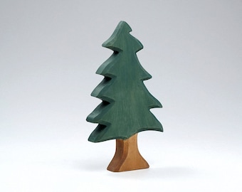 Giocattolo dell'albero Waldorf - Giocattolo di abete - Albero Waldorf in legno - Giocattolo fatto a mano - Giocattolo dell'albero - DadakaCraft - Giocattoli Waldorf - Giocattolo del bosco - Giocattolo della foresta