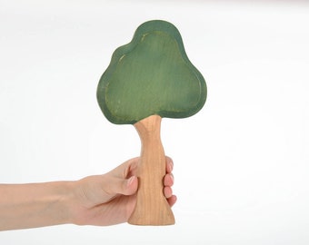 Wooden Toy - Tree Toy - Waldorf Tree Toy - Nature Table - Waldorf Toy - DadakaCraft - Forest Woodland - Waldorf Tree - Wooden Toy